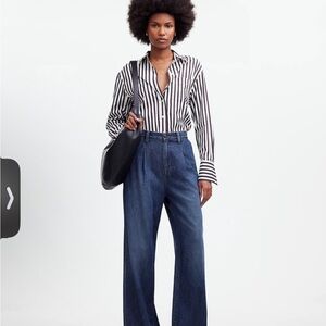 The Harlow Wide-Leg Jean: Airy Denim Edition